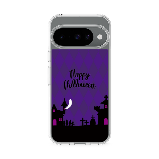 スリムプロテクションケース［ Halloween World - Purple ］