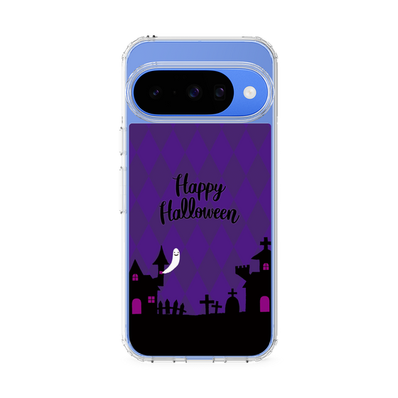 スリムプロテクションケース［ Halloween World - Purple ］