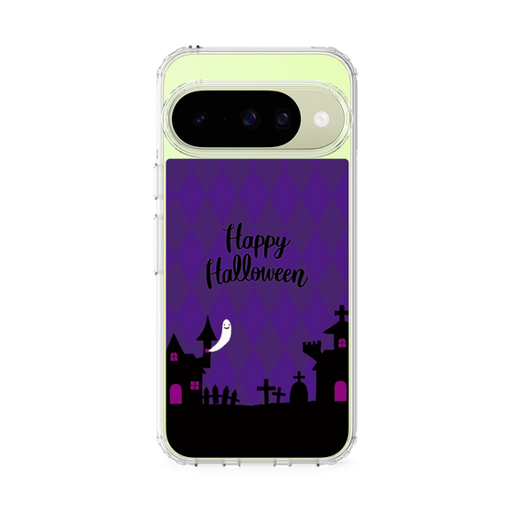 スリムプロテクションケース［ Halloween World - Purple ］