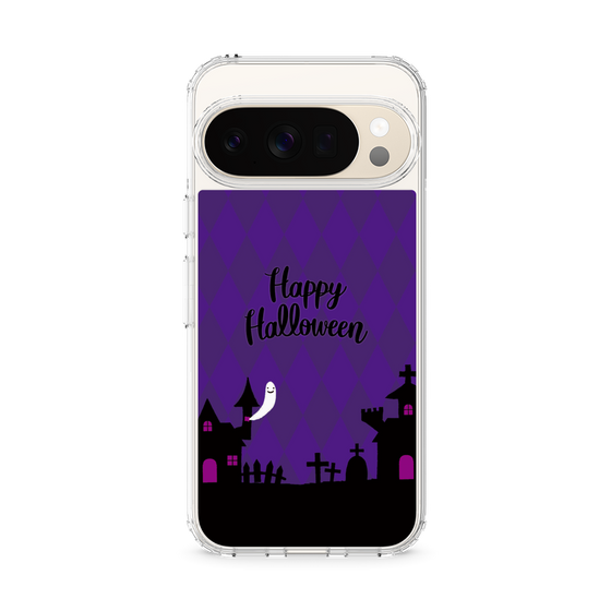 スリムプロテクションケース［ Halloween World - Purple ］