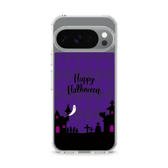スリムプロテクションケース［ Halloween World - Purple ］