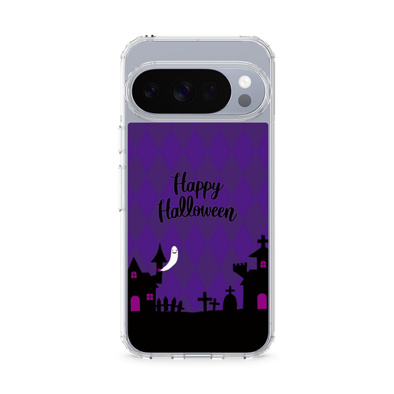 スリムプロテクションケース［ Halloween World - Purple ］