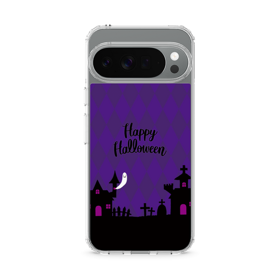 スリムプロテクションケース［ Halloween World - Purple ］