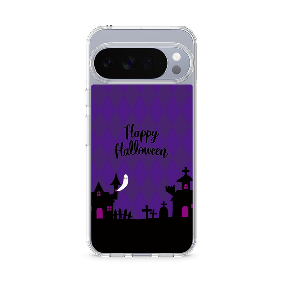 スリムプロテクションケース［ Halloween World - Purple ］