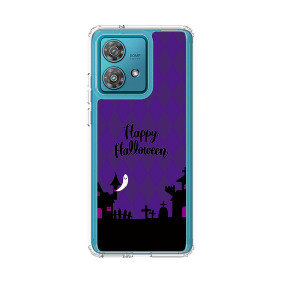 スリムプロテクションケース［ Halloween World - Purple ］
