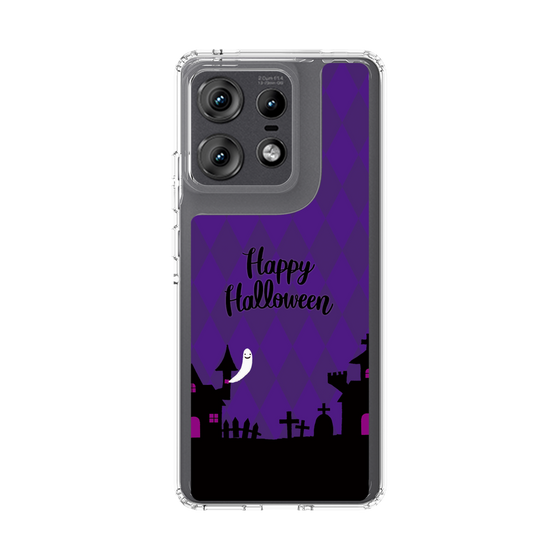 スリムプロテクションケース［ Halloween World - Purple ］