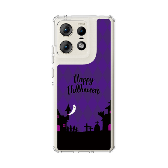 スリムプロテクションケース［ Halloween World - Purple ］