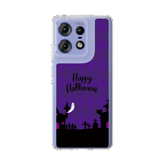 スリムプロテクションケース［ Halloween World - Purple ］