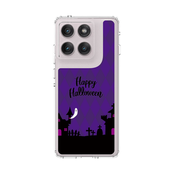 スリムプロテクションケース［ Halloween World - Purple ］