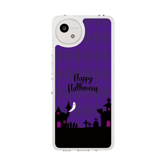 スリムプロテクションケース［ Halloween World - Purple ］