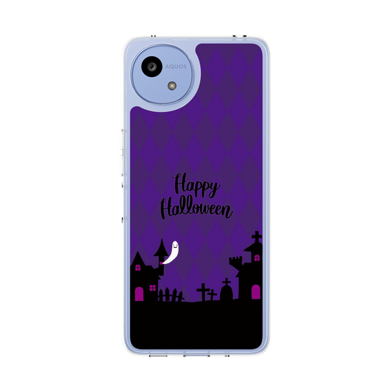 スリムプロテクションケース［ Halloween World - Purple ］