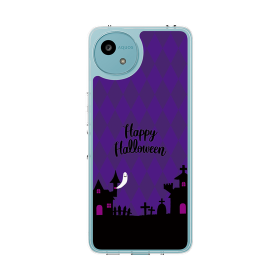 スリムプロテクションケース［ Halloween World - Purple ］