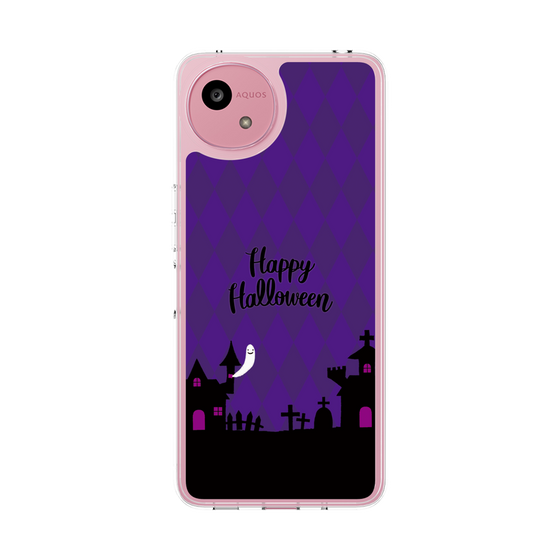 スリムプロテクションケース［ Halloween World - Purple ］
