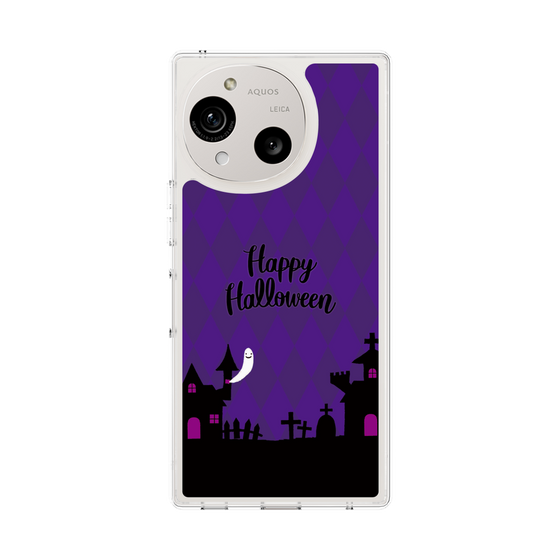 スリムプロテクションケース［ Halloween World - Purple ］