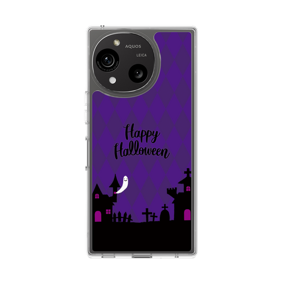 スリムプロテクションケース［ Halloween World - Purple ］