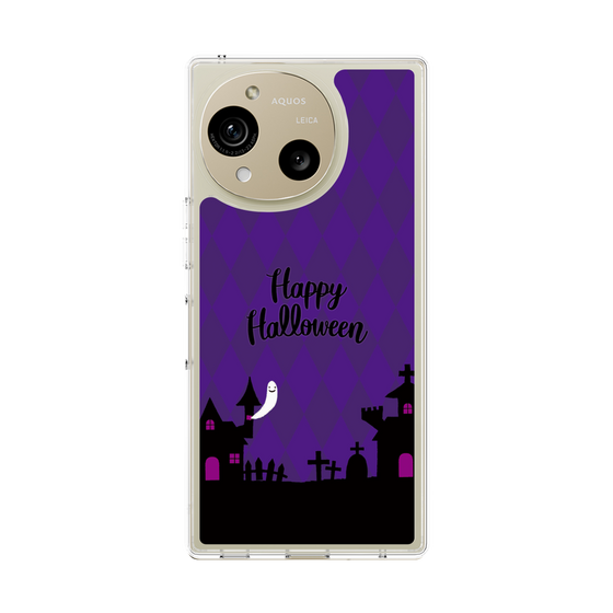 スリムプロテクションケース［ Halloween World - Purple ］