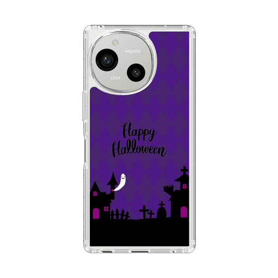 スリムプロテクションケース［ Halloween World - Purple ］
