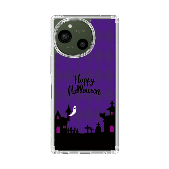 スリムプロテクションケース［ Halloween World - Purple ］