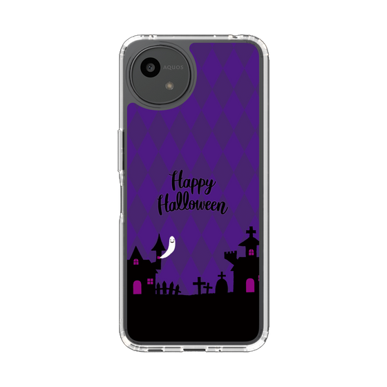 スリムプロテクションケース［ Halloween World - Purple ］