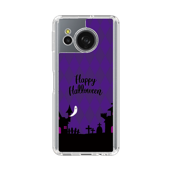 スリムプロテクションケース［ Halloween World - Purple ］