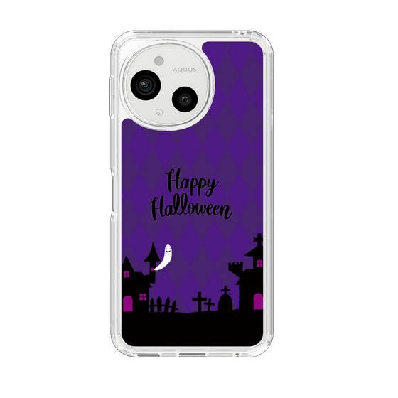 スリムプロテクションケース［ Halloween World - Purple ］