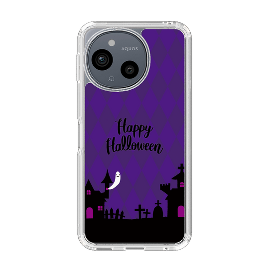 スリムプロテクションケース［ Halloween World - Purple ］