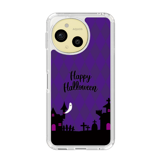 スリムプロテクションケース［ Halloween World - Purple ］