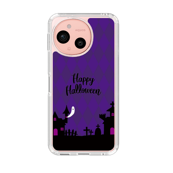 スリムプロテクションケース［ Halloween World - Purple ］