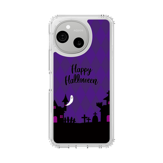スリムプロテクションケース［ Halloween World - Purple ］