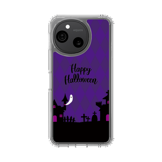 スリムプロテクションケース［ Halloween World - Purple ］