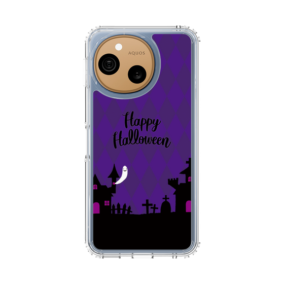 スリムプロテクションケース［ Halloween World - Purple ］