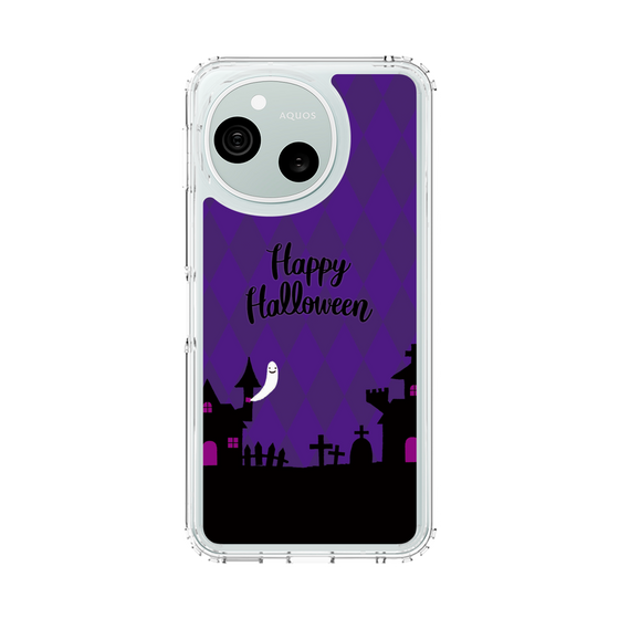 スリムプロテクションケース［ Halloween World - Purple ］