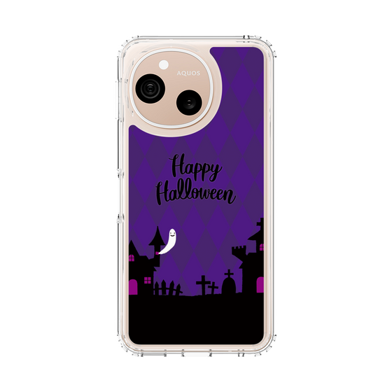 スリムプロテクションケース［ Halloween World - Purple ］