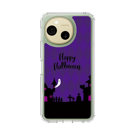 スリムプロテクションケース［ Halloween World - Purple ］