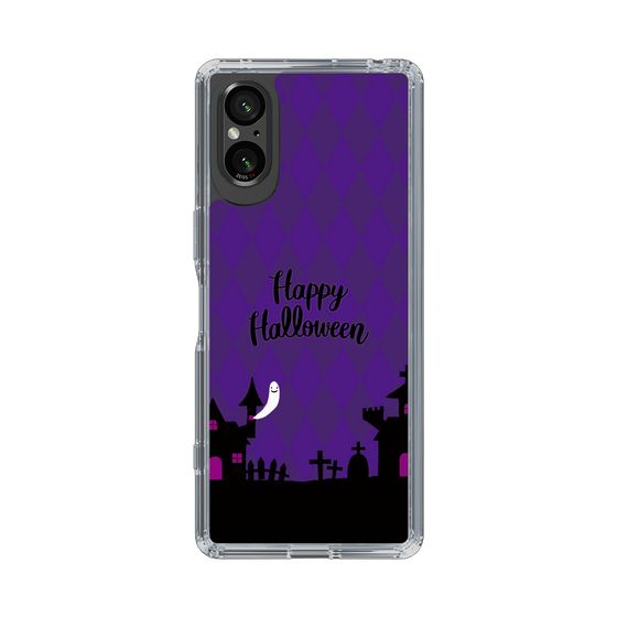 スリムプロテクションケース［ Halloween World - Purple ］