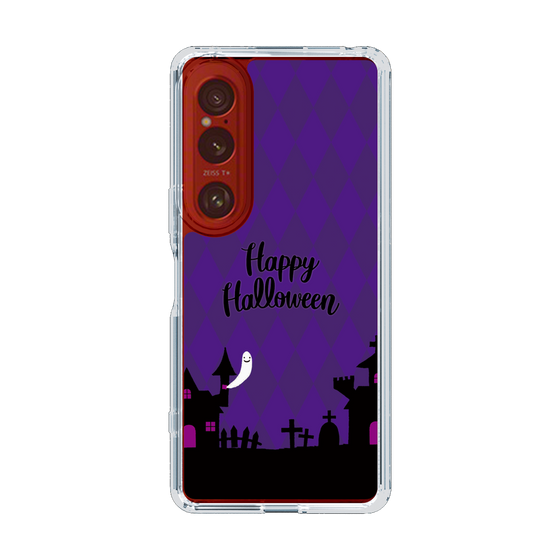 スリムプロテクションケース［ Halloween World - Purple ］