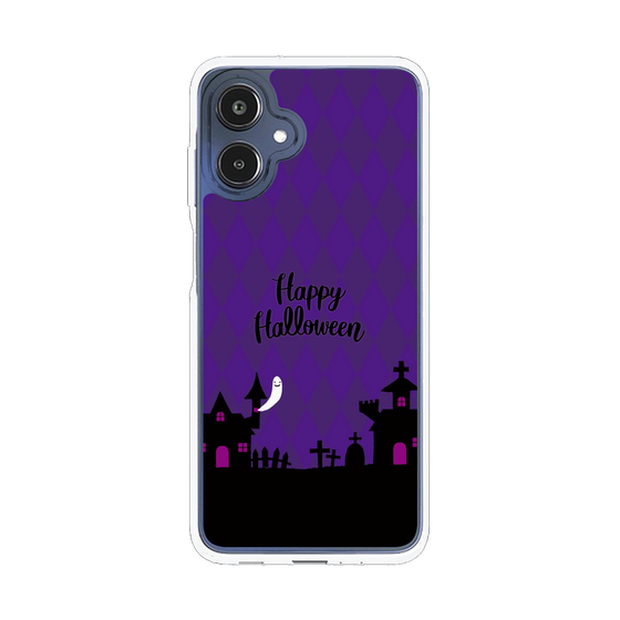 スリムプロテクションケース［ Halloween World - Purple ］
