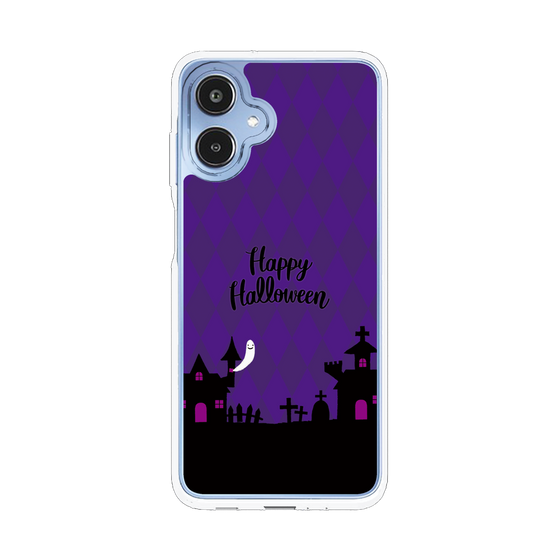 スリムプロテクションケース［ Halloween World - Purple ］