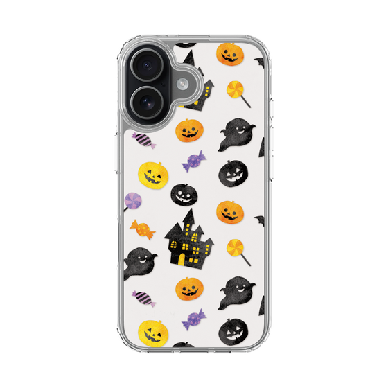 スリムプロテクションケース［ Halloween Party - White ］