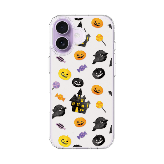 スリムプロテクションケース［ Halloween Party - White ］