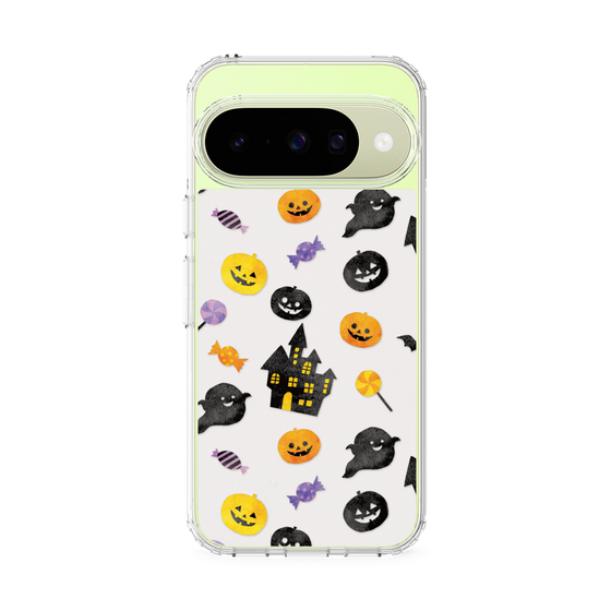 スリムプロテクションケース［ Halloween Party - White ］