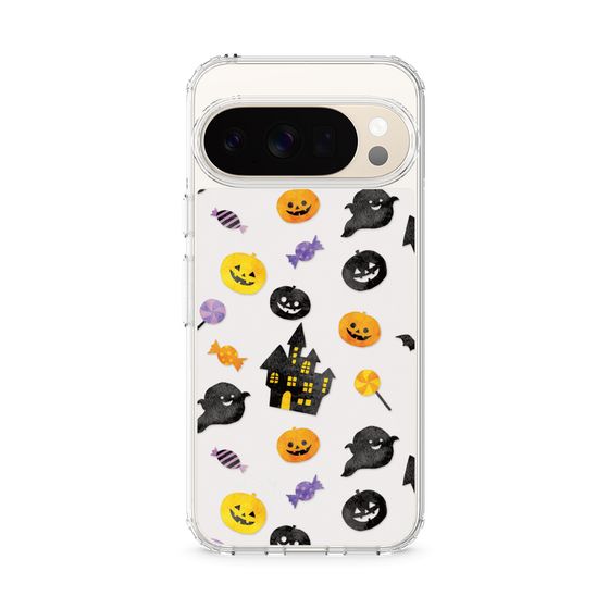 スリムプロテクションケース［ Halloween Party - White ］