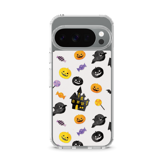 スリムプロテクションケース［ Halloween Party - White ］