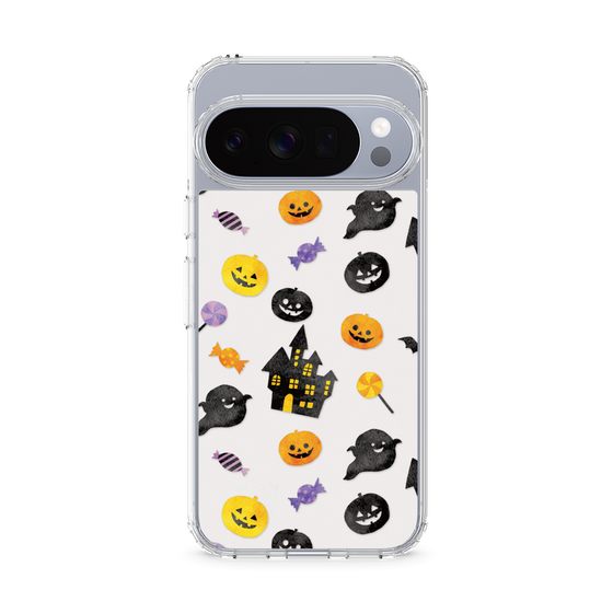スリムプロテクションケース［ Halloween Party - White ］