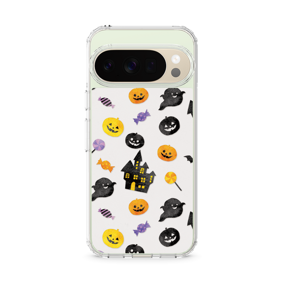 スリムプロテクションケース［ Halloween Party - White ］