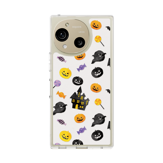 スリムプロテクションケース［ Halloween Party - White ］