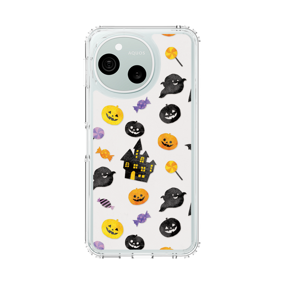 スリムプロテクションケース［ Halloween Party - White ］