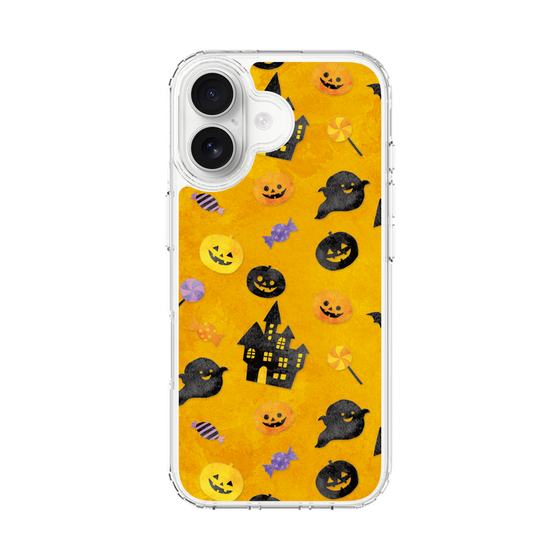 スリムプロテクションケース［ Halloween Party - Orange ］