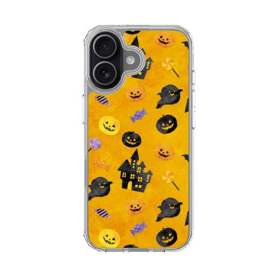 スリムプロテクションケース［ Halloween Party - Orange ］