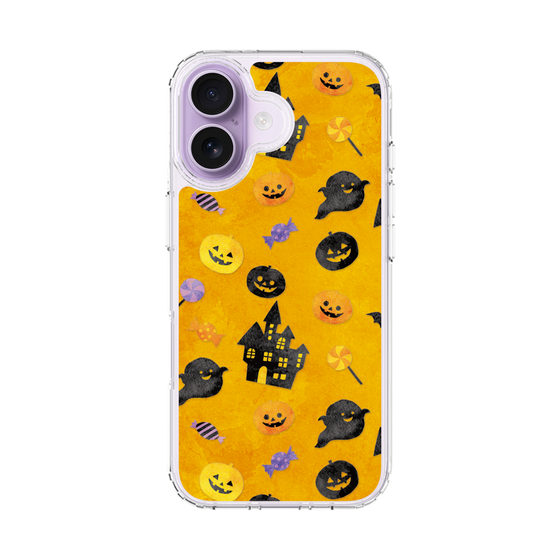 スリムプロテクションケース［ Halloween Party - Orange ］